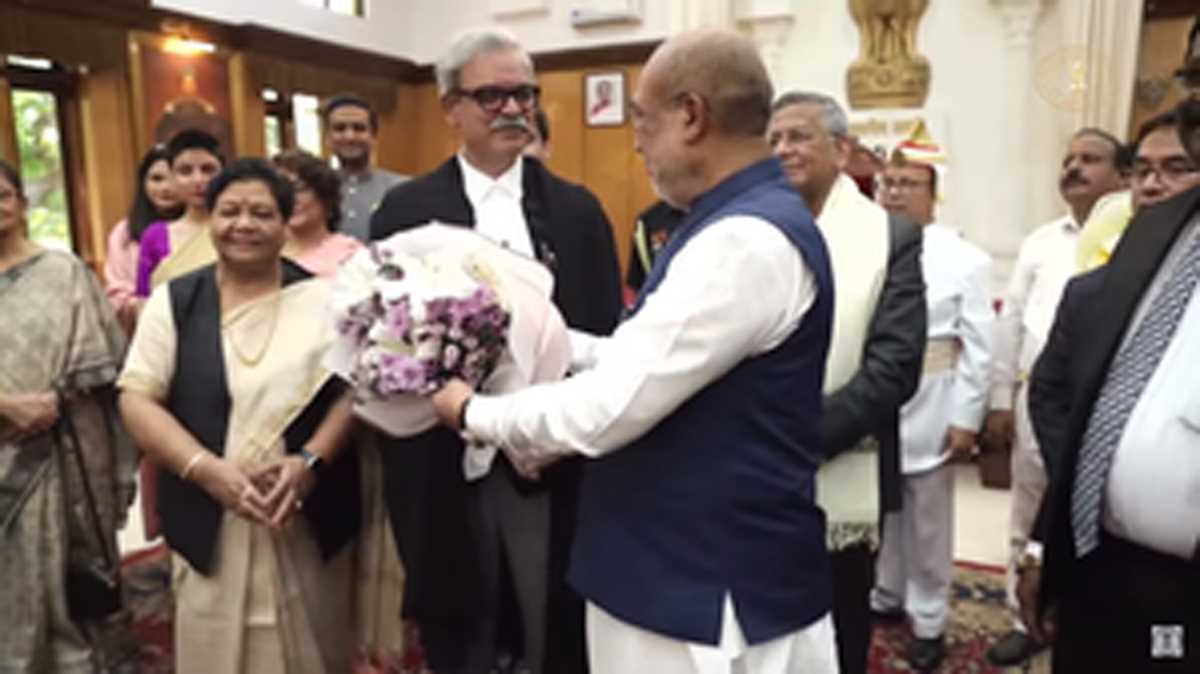 सिद्धार्थ मृदुल ने मणिपुर उच्च न्यायालय के सातवें मुख्य न्यायाधीश के रूप में ली शपथ